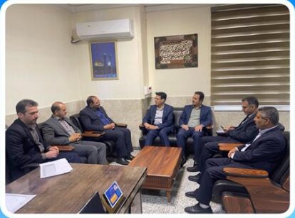 دیدار نوروزی مدیرعامل بانک رفاه کارگران و مدیرکل تعاون، کار و رفاه اجتماعی ایلام