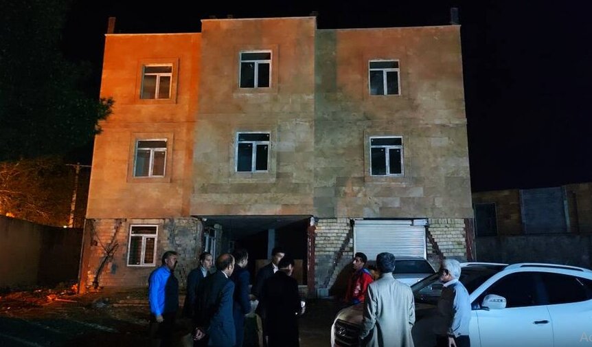 بازدید شبانه مدیرکل بهزیستی لرستان از پروژه در حال ساخت بهزیستی شهرستان چگنی