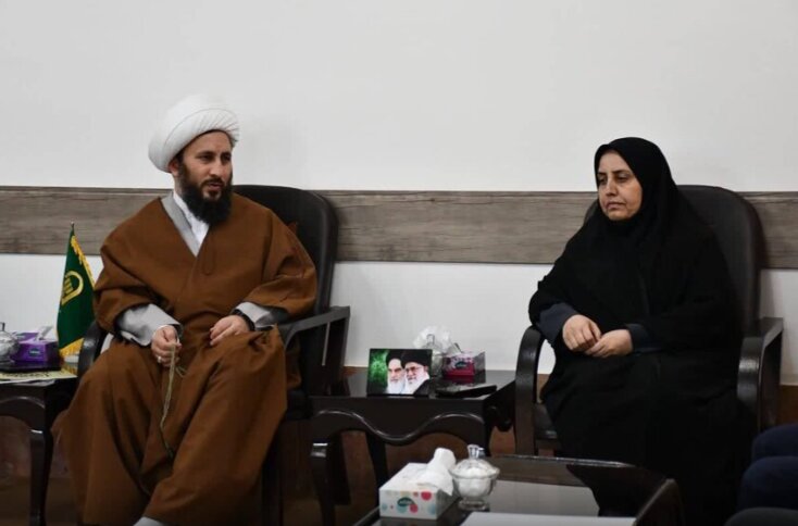 دیدار مدیرکل بهزیستی آذربایجان غربی با نماینده ولی فقیه و امام جمعه شهرستان خوی
