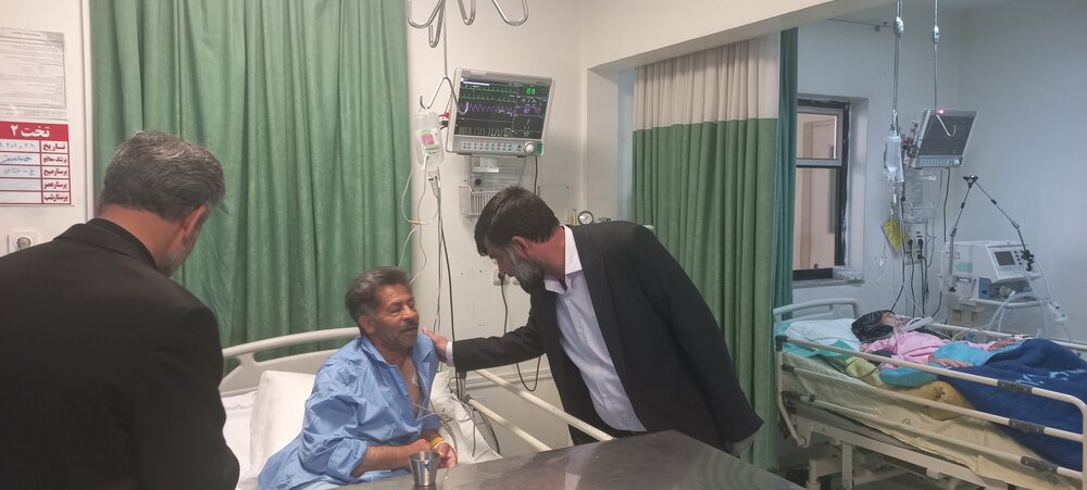 نظارت میدانی مدیر درمان تامین‌اجتماعی همدان برعملکرد واحدهای بیمارستان غرضی ملایر