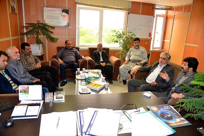 دیدار دبیر اجرایی تشکیلات خانه کارگر با مدیرکل تامین اجتماعی کردستان