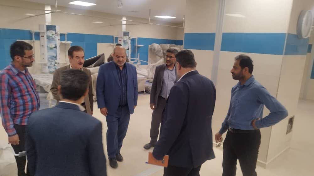 بهره‌برداری از بیمارستان ۱۶۰ تختخوابی آبادان درآینده‌ای نزدیک