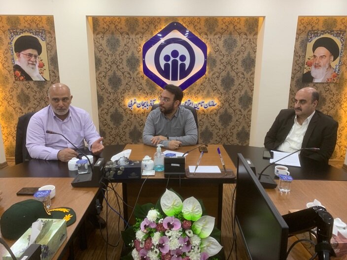 دیدار مدیرکل تامین اجتماعی آذربایجان غربی با مسئولان بسیج جامعه کارگری استان