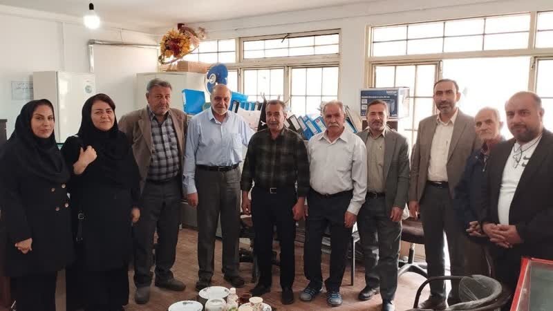 دیدار ریاست بیمارستان شهید قاسم سلیمانی ابهر با اعضای کانون بازنشستگان و مستمری‌بگیران