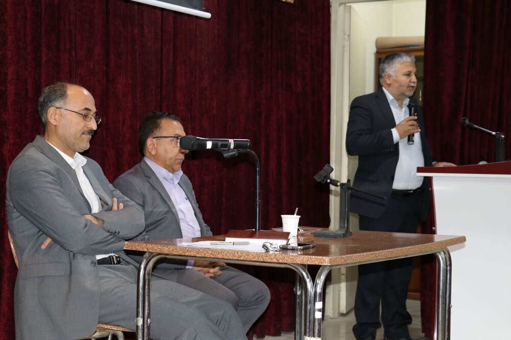 مراسم بزرگداشت هفته کارگر در بیمارستان تامین‌اجتماعی امام علی (ع) چهارمحال و بختیاری