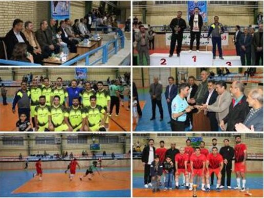 برگزاری فینال مسابقات فوتسال جام کارگری گرامیداشت هفته کار و کارگر