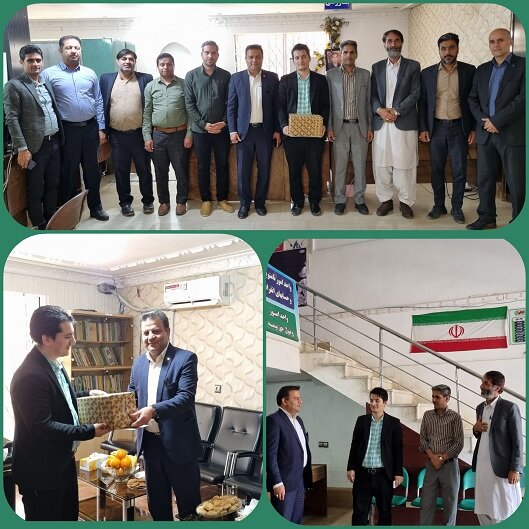 بازدید مدیرکل تامین اجتماعی استان سیستان و بلوچستان از شعبه زهک