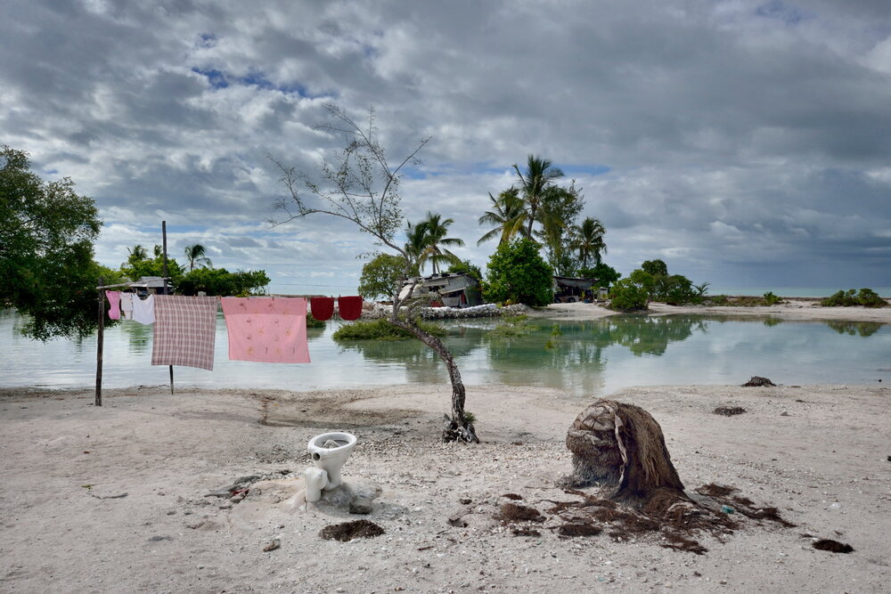 حیات روستایی در خطر بالا آمدن آب دریاها