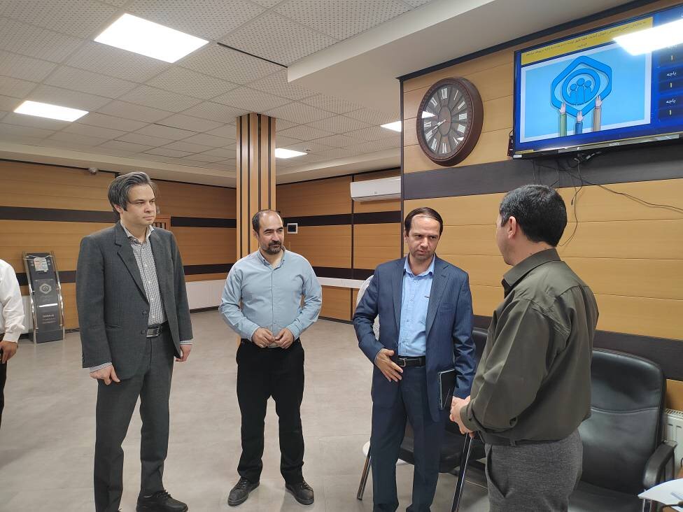 بازدید مدیرکل تامین اجتماعی خراسان شمالی از شعبه ۱ بجنورد