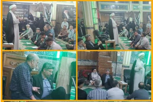 حضور مدیرکل تعاون،کار و رفاه اجتماعی خراسان رضوی در میزخدمت مردمی حاشیه شهر
