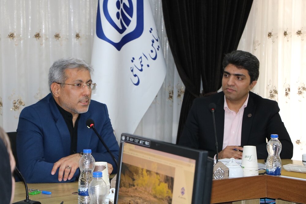 برگزاری کلاس آموزشی اداره امور مالی با حضور مدیرکل تأمین‌اجتماعی آذربایجان‌شرقی