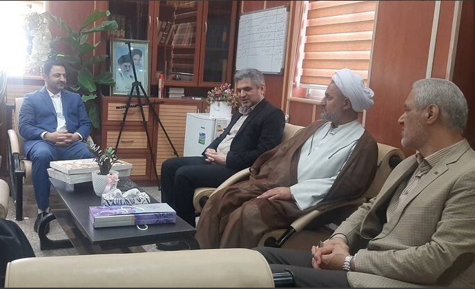 دیدار مدیرکل بهزیستی گیلان با رئیس دادگستری شهرستان لنگرود