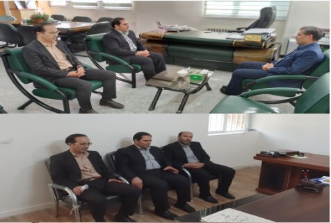 دیدار مدیرکل تامین اجتماعی همدان با نماینده مردم نهاوند در مجلس شورای اسلامی