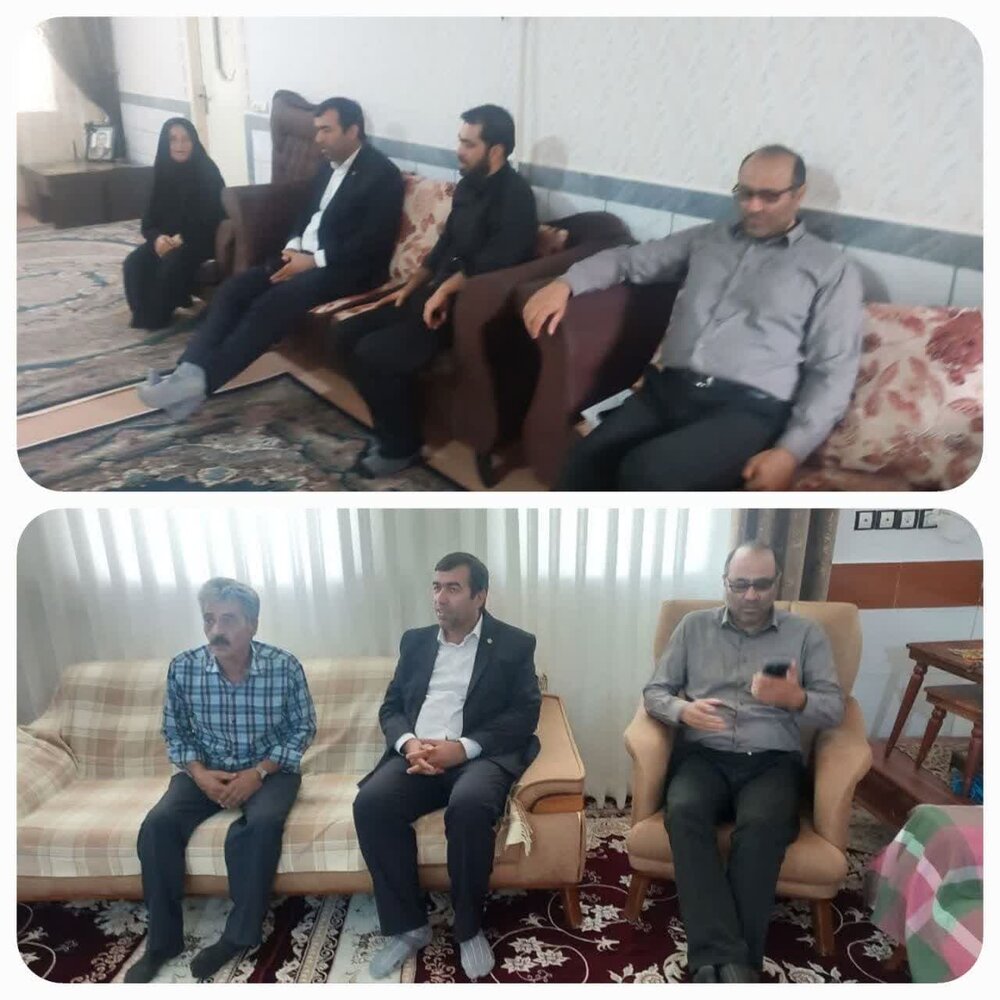 دیدار مدیرکل تامین اجتماعی استان مرکزی با خانواده حادثه‌دیدگان معدن شازند