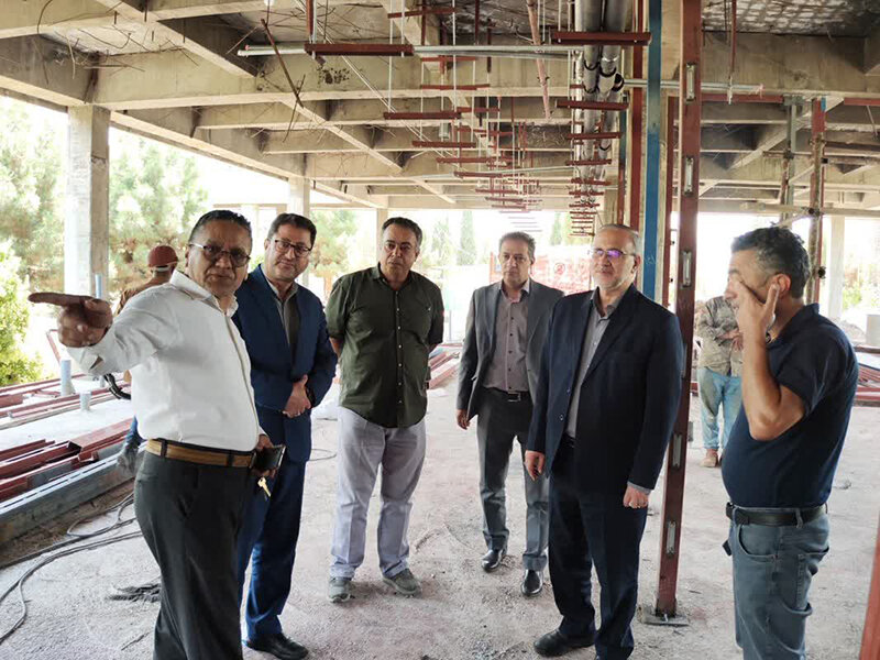 بازدید مدیر درمان تامین اجتماعی استان کرمان از بیمارستان امام علی (ع) زرند