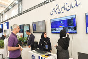 غرفه سازمان تأمین اجتماعی در آخرین روز از نمایشگاه الکامپ