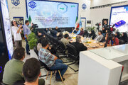 غرفه سازمان تأمین اجتماعی در آخرین روز از نمایشگاه الکامپ