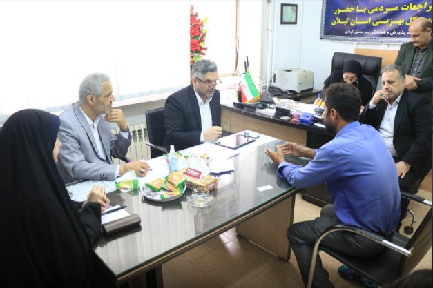 ملاقات عمومی مدیرکل بهزیستی گیلان با مددجویان و توانخواهان