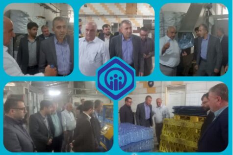بازدید مدیرکل تامین اجتماعی مازندران از شرکت دیزین آب میامی