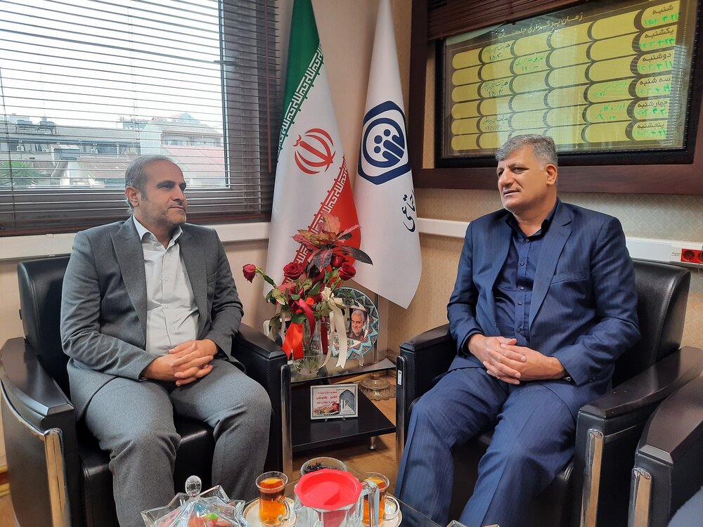 دیدار مدیرکل تامین اجتماعی گیلان با نماینده مردم رودبار در مجلس شورای اسلامی