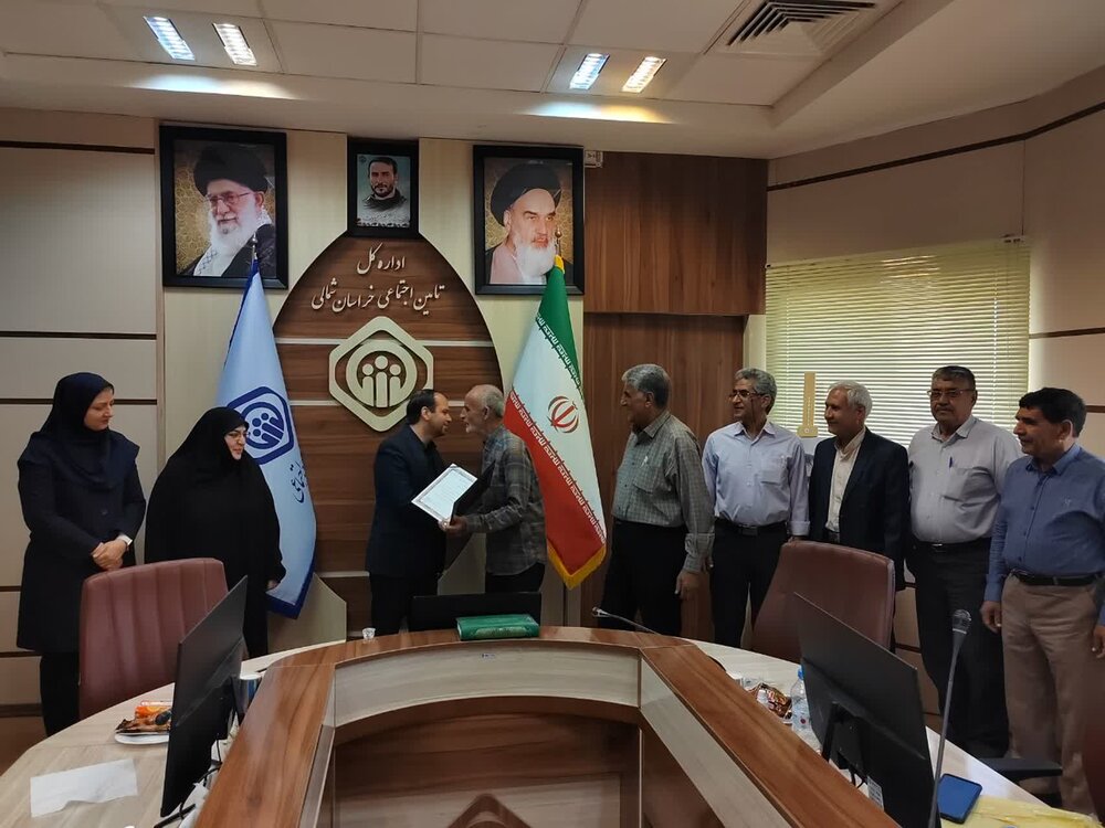 دیدار مدیرکل تامین اجتماعی خراسان شمالی با شرکای اجتماعی سازمان