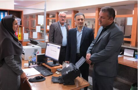 بازدید مدیرکل تأمین اجتماعی استان بوشهر از شعب یک و دو 