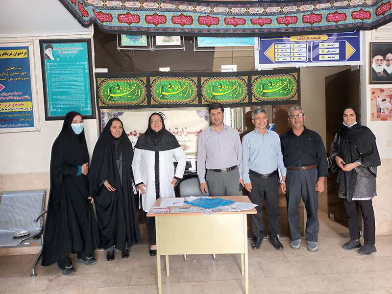 برپایی میز خدمت مدیریت درمان تامین اجتماعی کرمان در درمانگاه شهربابک