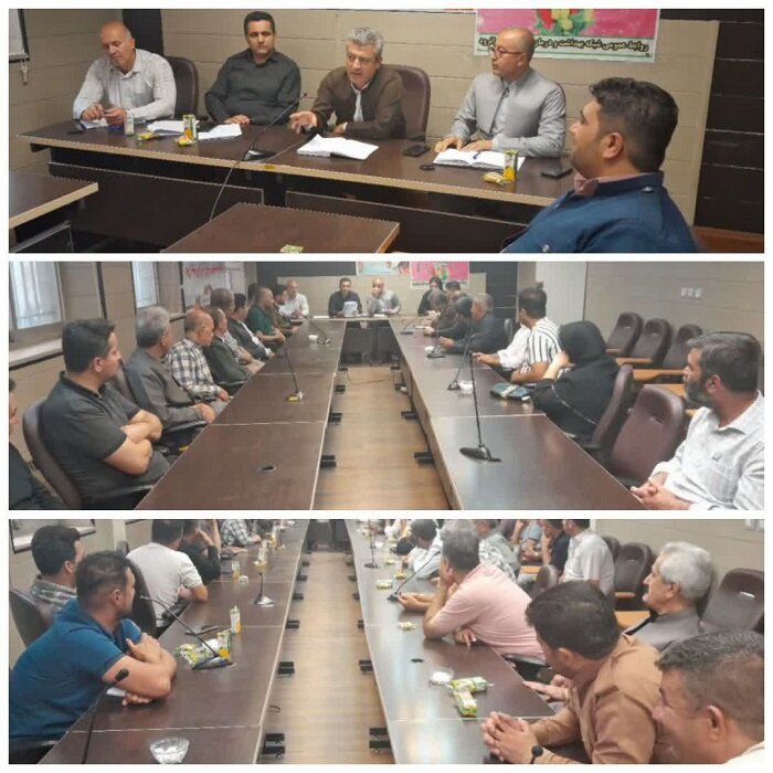 برگزاری نشست تعاملی رئیس تامین اجتماعی شعبه جوانرود با جمعی از کارفرمایان خبازی