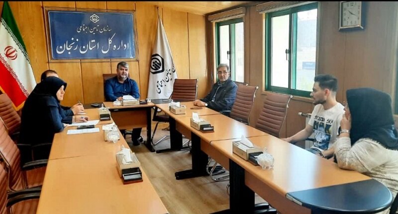 برگزاری دیدارهای مردمی در اداره کل تامین اجتماعی استان زنجان