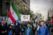 راهپیمایی یوم الله ۱۳ آبان در تهران