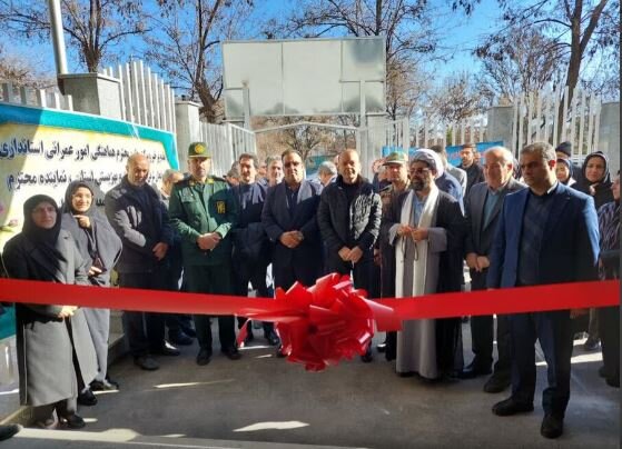 افتتاح ساختمان جدید بهزیستی و اورژانس اجتماعی در سراب