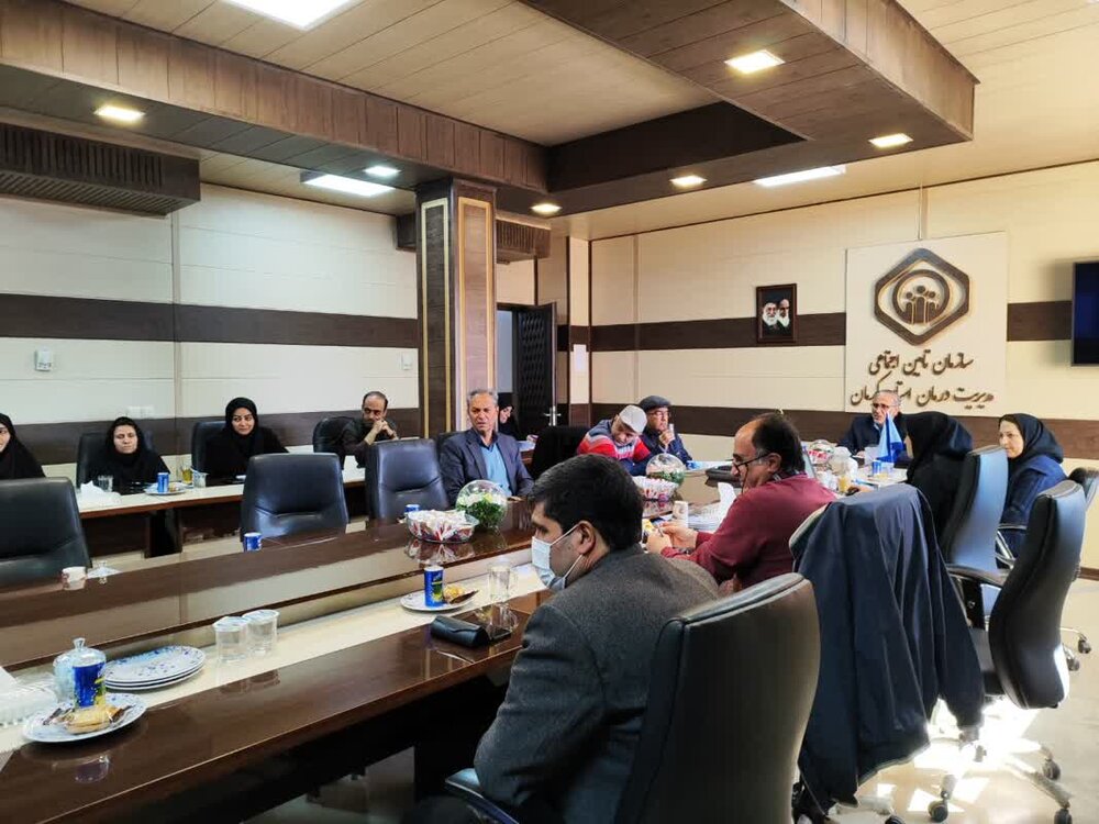 برگزاری جلسه کارشناسی ویژه بررسی مشکلات مراکز سرپایی تامین اجتماعی کرمان