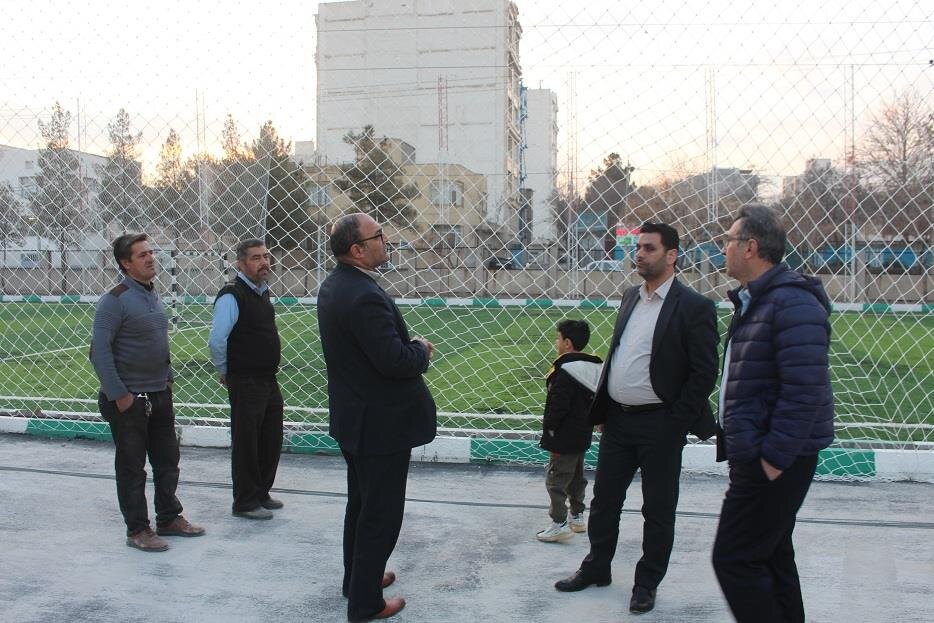 بازدید سرپرست تعاون خراسان‌رضوی از پروژه‌های مجموعه ورزشی شماره ۲ کارگران مشهد
