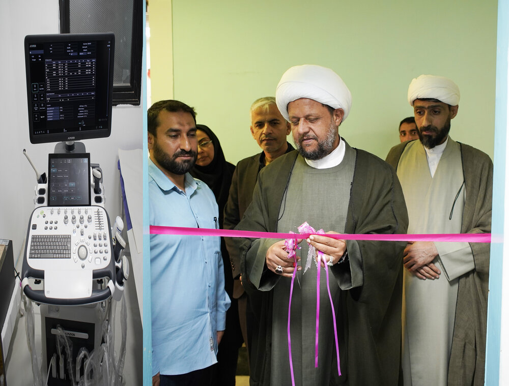 راه‌اندازی دستگاه سونوگرافی داپلر بیمارستان تامین اجتماعی عسلویه