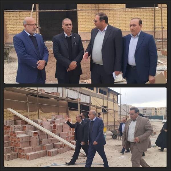 پیشرفت ۵۵ درصدی سالن ورزشی کارگران دهلران