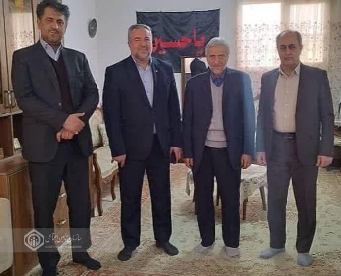 تجلیل از نخستین سرپرست تامین اجتماعی قم