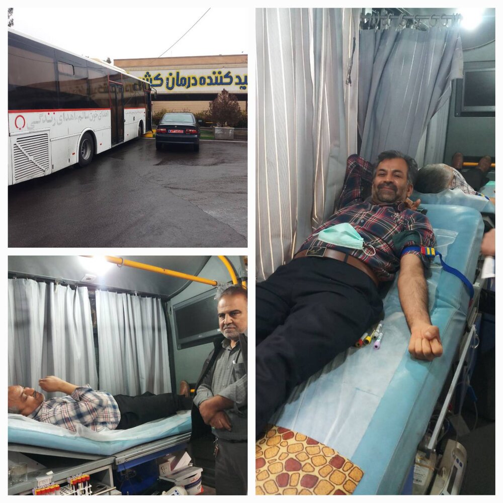  اهدای خون پرسنل مدیریت درمان تأمین‌اجتماعی سیستان و بلوچستان
