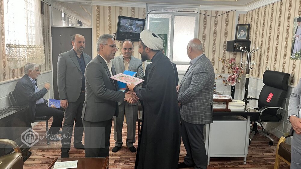 تکریم و معارفه روسای شعب تامین اجتماعی کشکوییه و سرچشمه