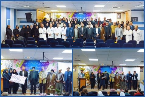 تقدیر از ۱۳ سال خدمت مدیر خدمات پرستاری بیمارستان تامین اجتماعی آتیه همدان
