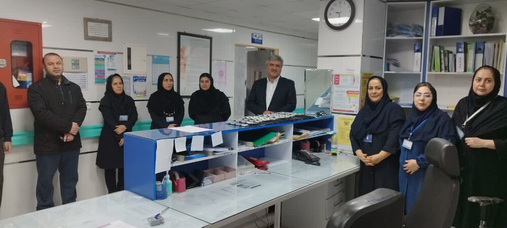 بازدید مدیر درمان تامین اجتماعی اردبیل از بیمارستان ارس پارس آباد