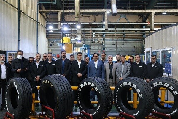 گروه صنعتی بارز با افتتاح طرح‌های توسعه‌ای پیشگام تولید لاستیک 