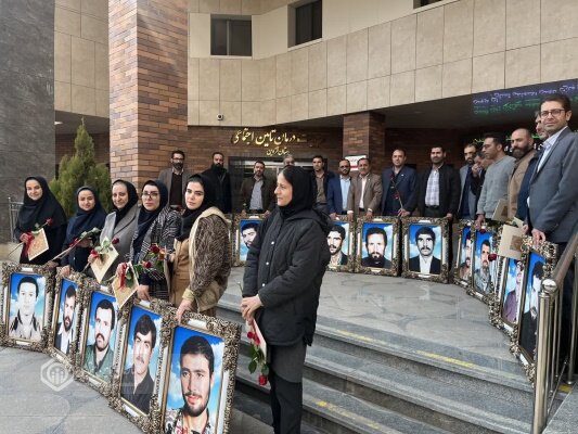 قدردانی از فرزندان شهدای اداره کل تامین اجتماعی قزوین