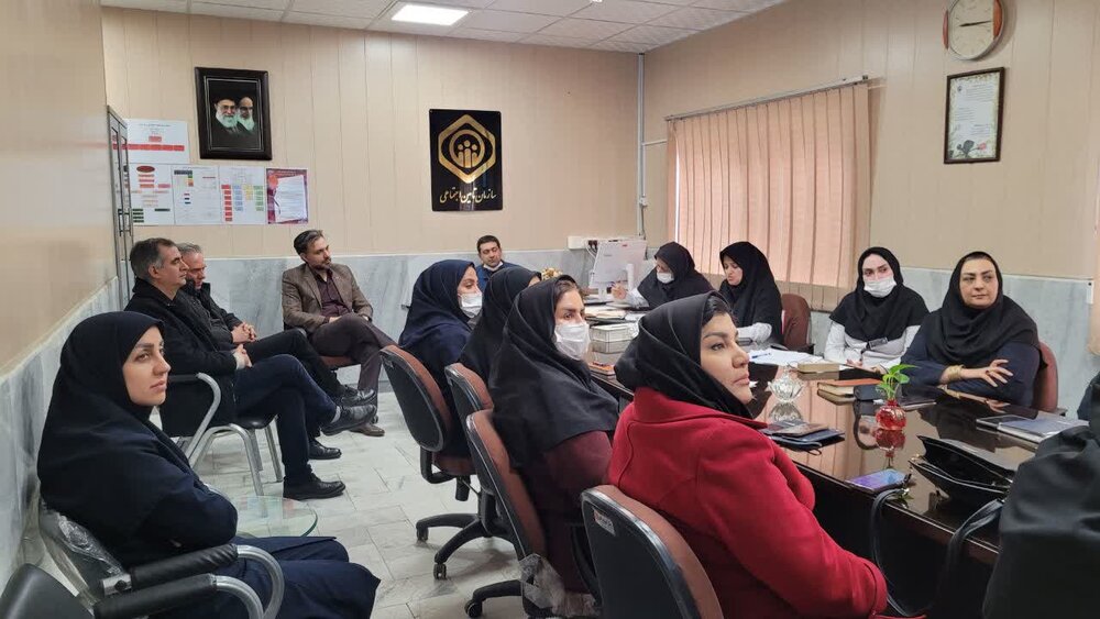 بازدید ادواری مدیر درمان تامین اجتماعی کاشان از بیمارستان شبیه خوانی