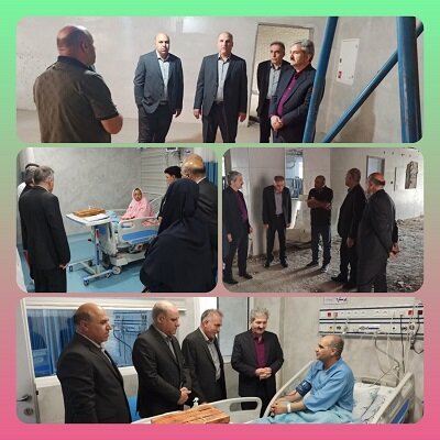 بازدید مدیر درمان تامین اجتماعی لرستان از پروژه عمرانی درمانگاه فوق‌تخصصی بیمارستان خرم‌آباد
