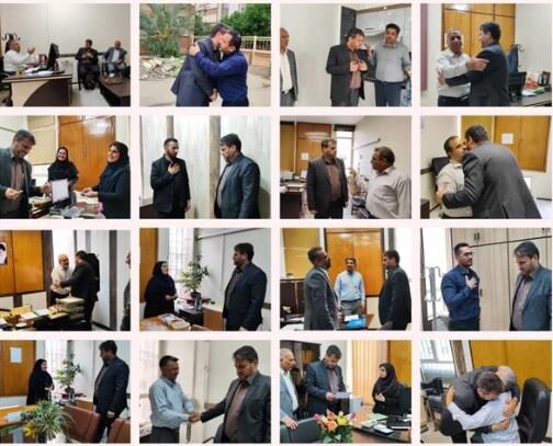 دیدار صمیمانه مدیرکل تعاون خوزستان با کارکنان در آغاز سال ۱۴۰۴