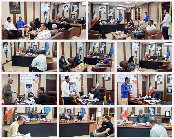 دیدار چهره به چهره مدیرکل تعاون، کار و رفاه اجتماعی خوزستان با مردم
