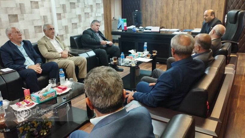 دیدار اعضای کانون بازنشستگان خوزستان با مدیرکل تامین اجتماعی استان