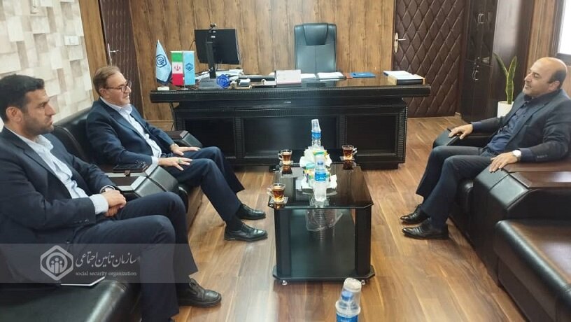 دیدار فرماندار رامهرمز با مدیرکل تامین اجتماعی خوزستان