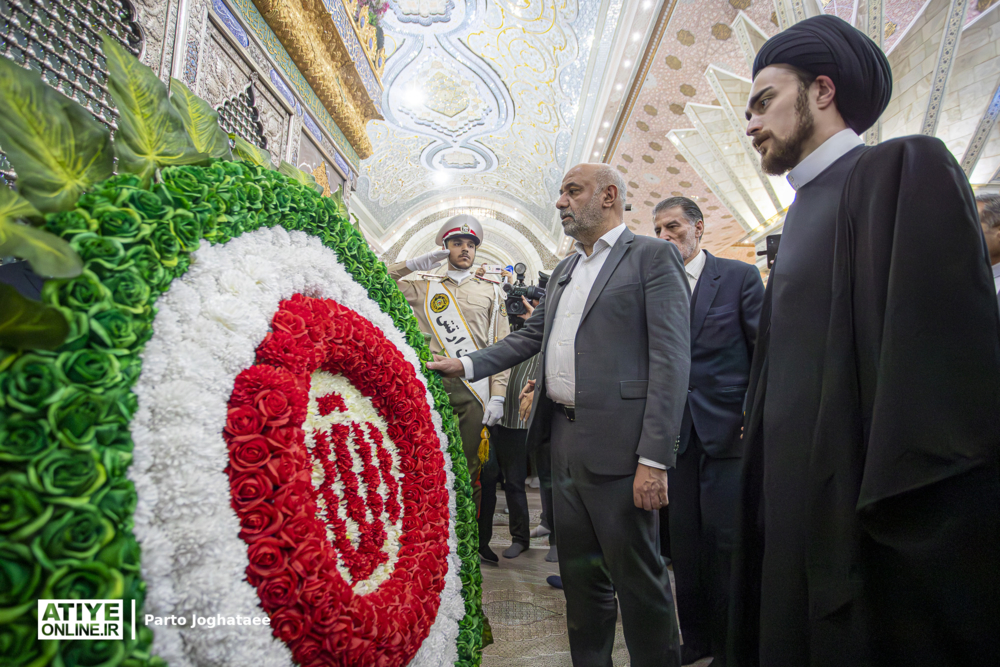 تجدید میثاق وزیر کار و جامعه کار و کارگری با آرمان‌های امام خمینی(ره)