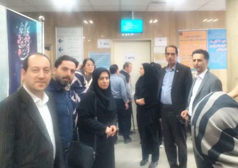 نشست تعاملی روسای اداره کار، پلی‌کلینیک شهید فهمیده و شعبه تامین‌اجتماعی فردیس
